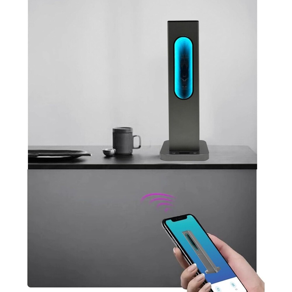 Waterless Essential Oil Diffuser, Rechargeable App Remote Control Scent Diffuser - Picture 8 of 9